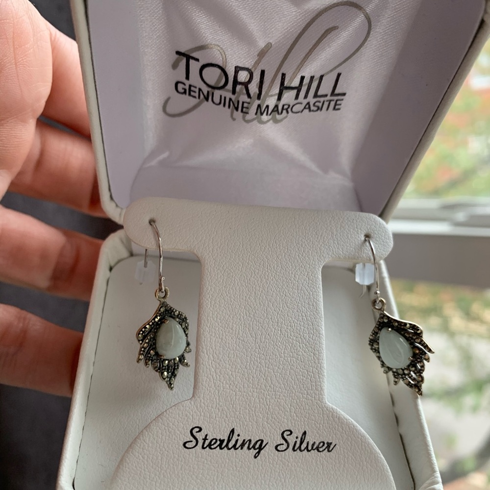 Tori Hill Sterling silver earrings